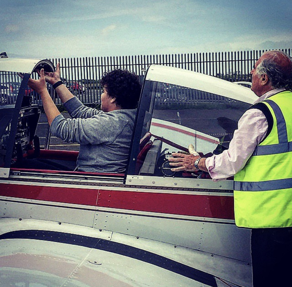 First time student (Nic) being supervised by Bill