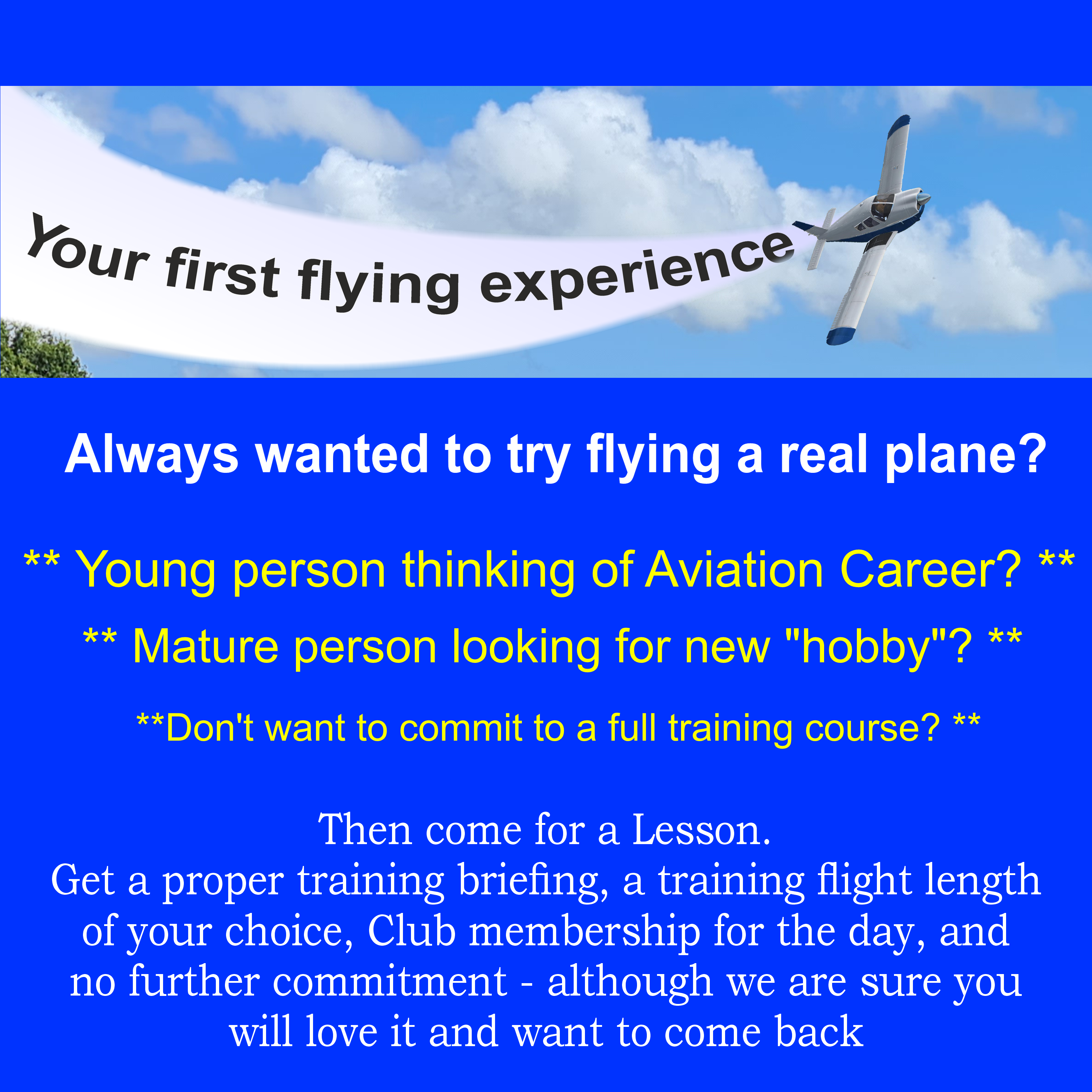 Flying Lessons for Kent & South East