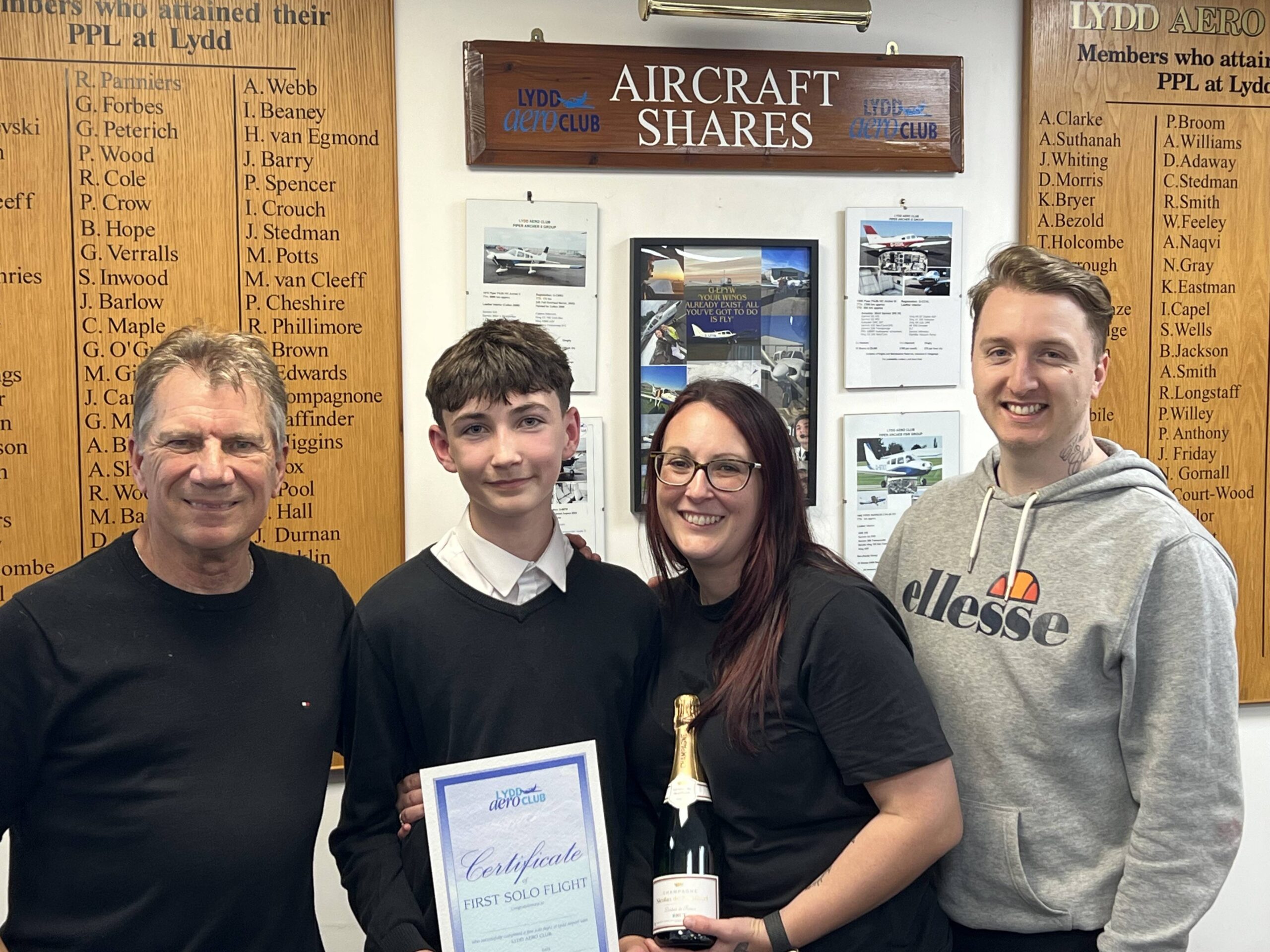 Charlie Taylor First Solo